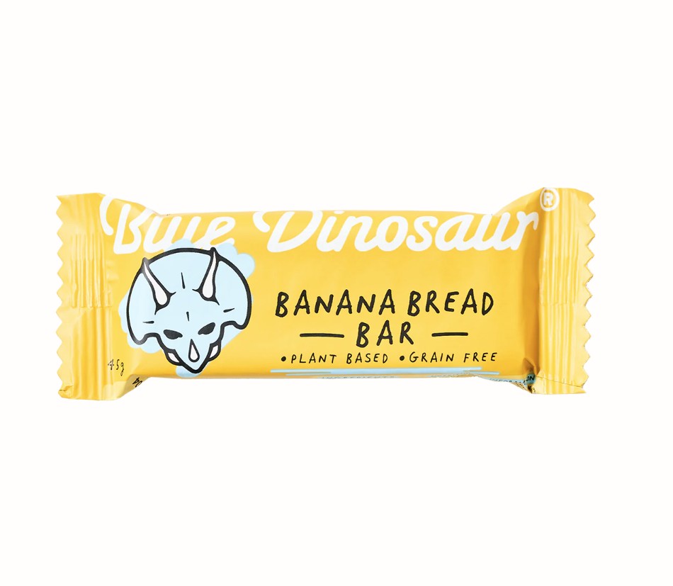 Blue Dinosaur Banana Bread Bar