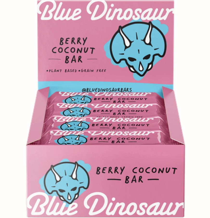 Blue Dinosaur Berry & Coconut Bar