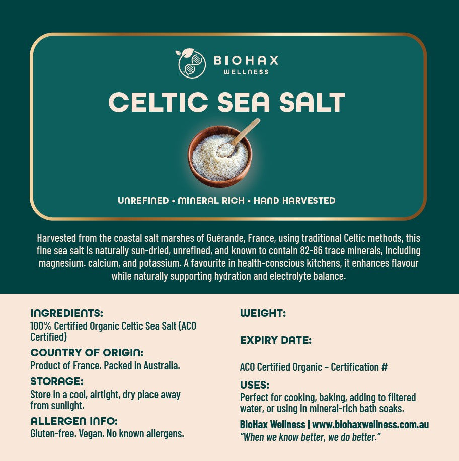 Celtic Sea Salt France – Mineral-Rich & Unrefined