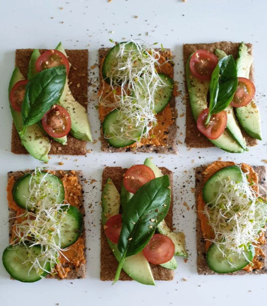Hemp & Turmeric Paleo Crackers - No Grainer