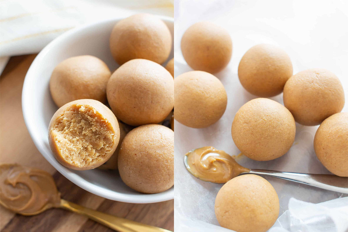 4 Ingredient Peanut Butter Energy Bites