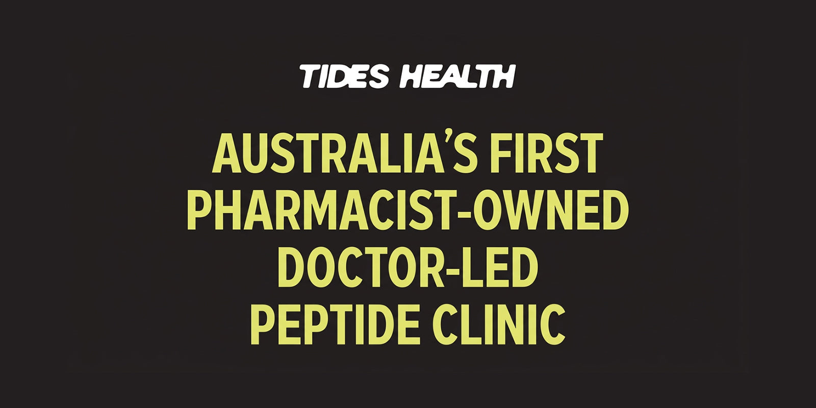 TIDES Health | Doctor-Led Telehealth Clinic Australia