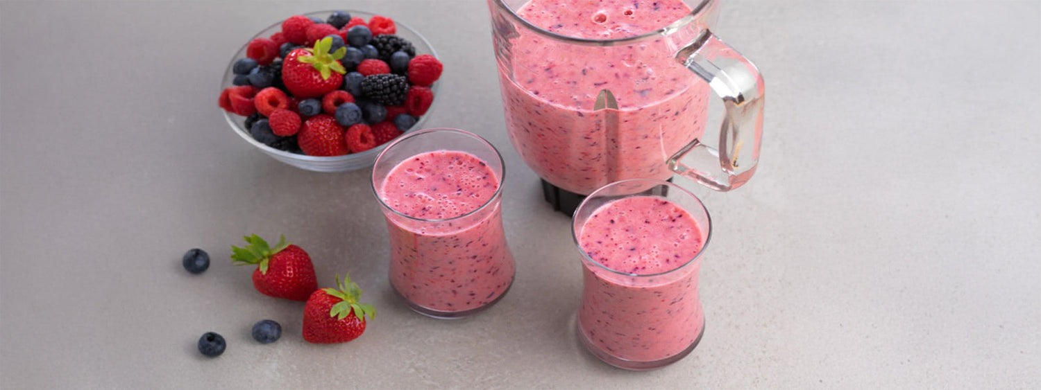 Triple Berry Breakfast Smoothie (Organic)