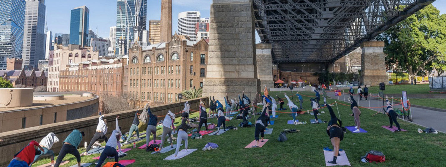 Yoga Under The Bridge - Dawes Point
