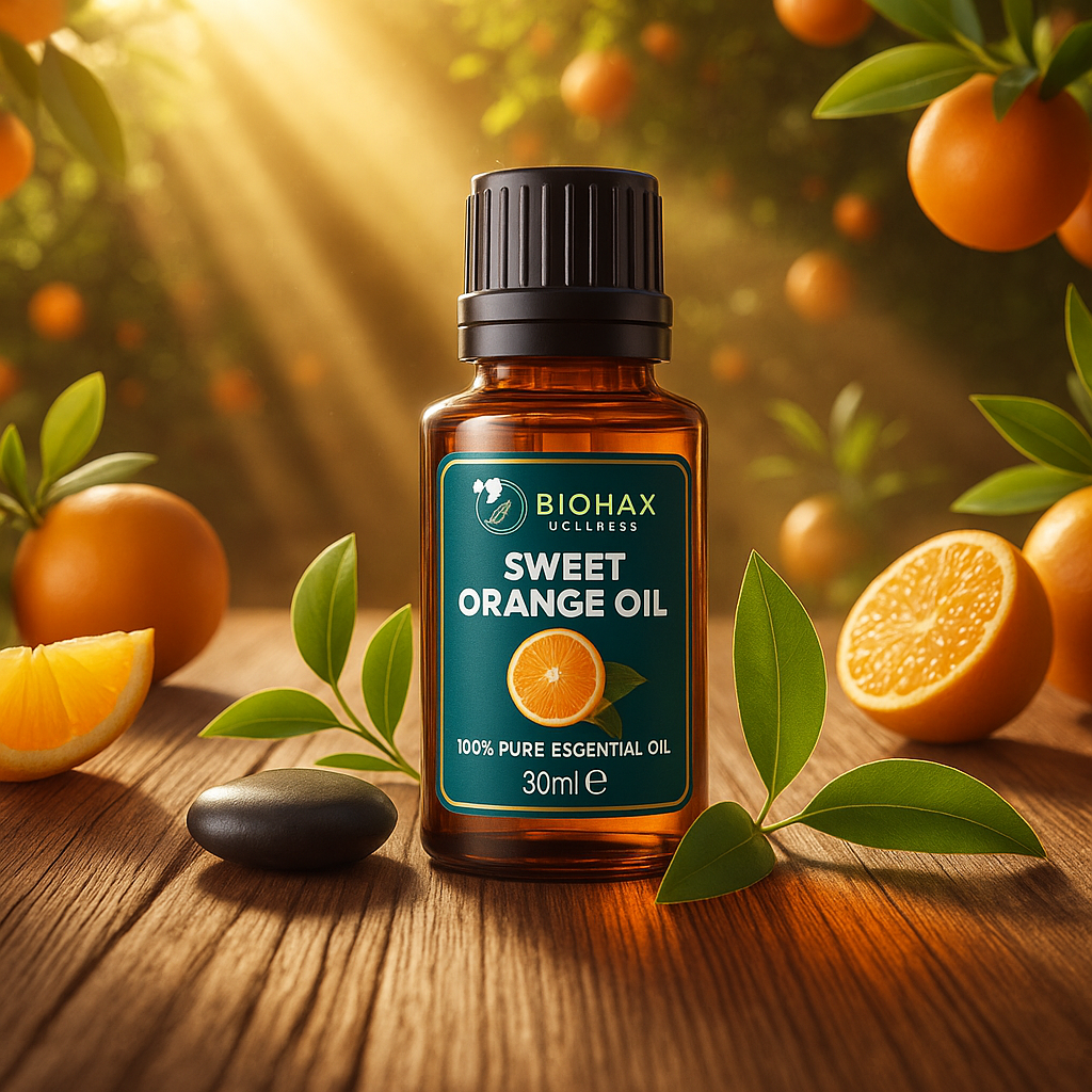Nikura Sweet Orange Essential Oil - 30ml (3 X 10ml) | 100% Pure Natural Oils For Mood-boosting